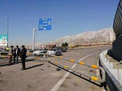 محور چالوس و آزادراه تهران - شمال یکطرفه شد