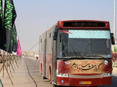بیش از ۶ هزار زائر اربعین با ناوگان عمومی جابه‌جا شدند