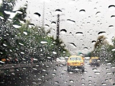 وقوع بارش پراکنده باران در شمال غرب و سواحل دریای خزر