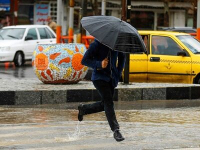 رگبار، رعدوبرق و وزش باد شدید در نوار شمالی و غربی