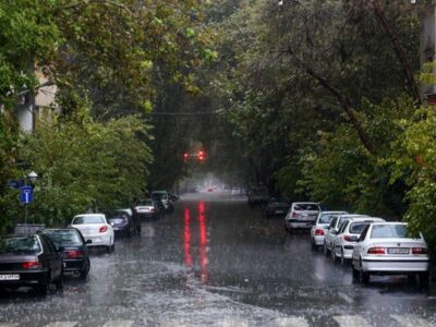 رگبار و رعد و برق در جنوب شرق کشور