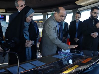 بازدید وزیر راه از طرح جامع فرودگاه سردار جنگل رشت