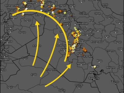 صدور هشدار نارنجی بارش برف، باران و مه‌گرفتگی در ۵ استان تا روز دوشنبه