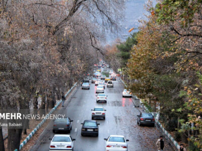 هوای تهران امروز ابری و نیمه ابری همراه با وزش باد است