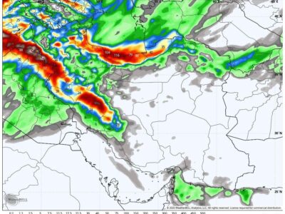 برف و باران و یخبندان از امروز تا چهارشنبه ۲۸ استان را فرا می‌گیرد