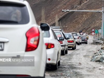 وضعیت راه‌ها در ۲۴ اردیبهشت؛ ترافیک سنگین در آزادراه تهران-کرج