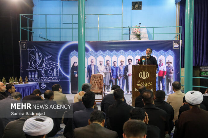 مراسم تجدید بیعت جهادگران با رهبر انقلاب برگزار شد