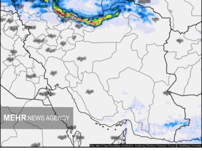 هشدار رگبار بارش‌های تابستانی در ۱۰ استان؛ کاهش دمای تهران از پنجشنبه